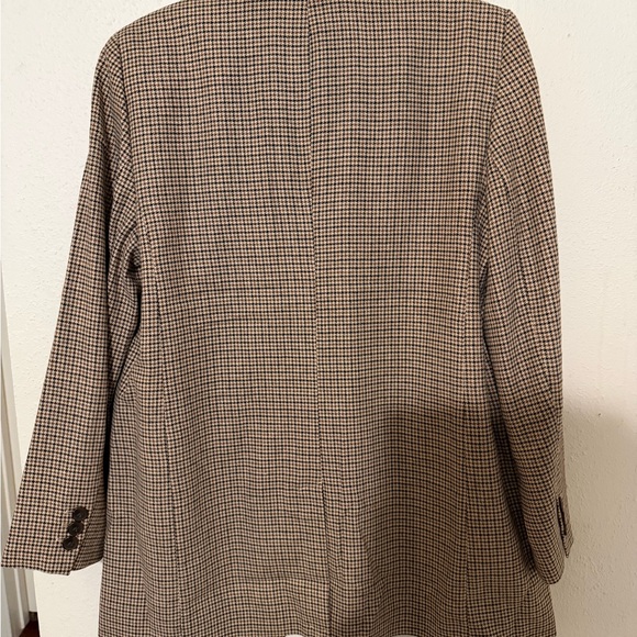Talbots Women's Brown and Tan Blazer - Picture 3 of 4